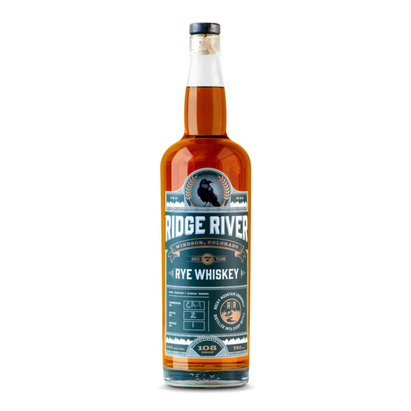 Ridge River Rye Whiskey 108 Proof